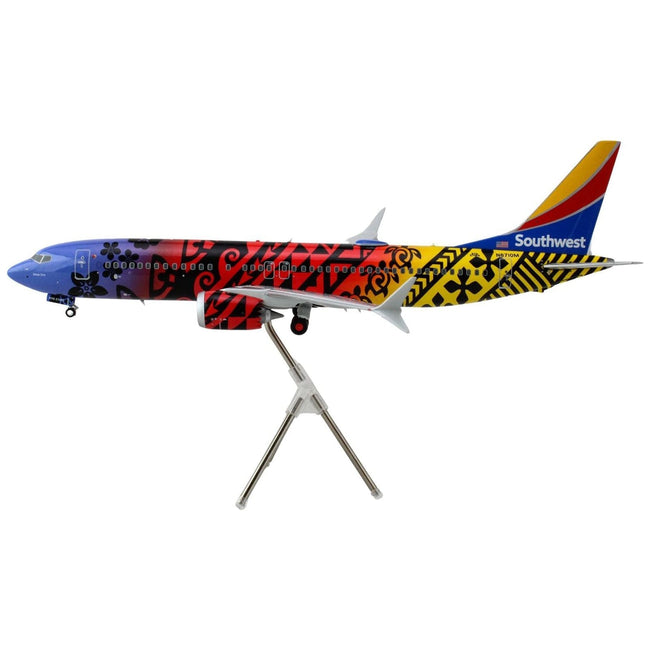 Boeing 737 MAX 8 Commercial Aircraft "Southwest Airlines - Imua One" (N8710M) Hawaiian Graphics "Gemini 200" Series 1/200 Diecast Model Airplane by GeminiJets-GeminiJets-ModelCars.com