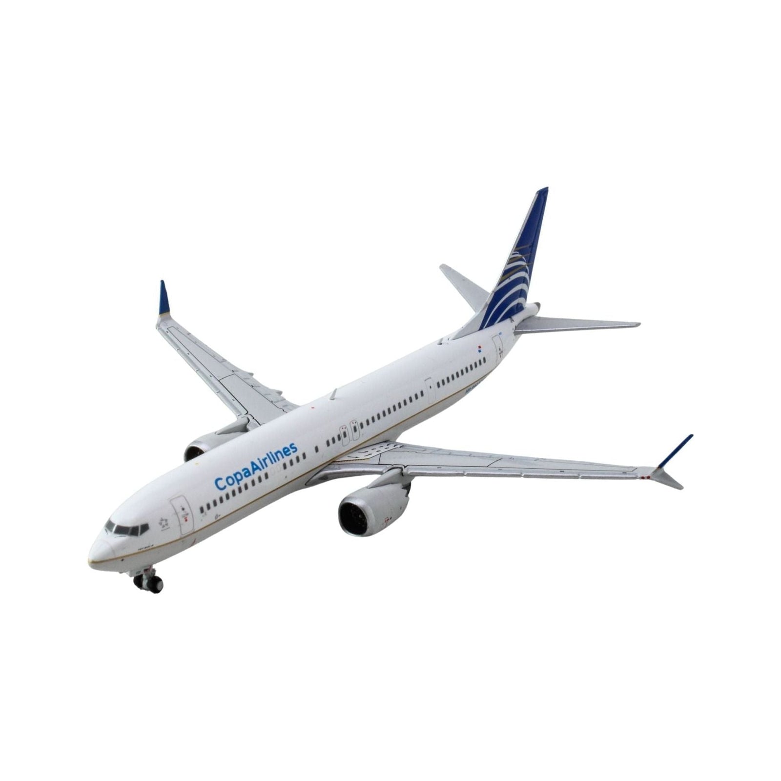 Boeing 737 MAX 9 Commercial Aircraft "Copa Airlines" (HP - 9907CMP) White with Blue Tail 1/400 Diecast Model Airplane by GeminiJets - GeminiJets - ModelCars.com