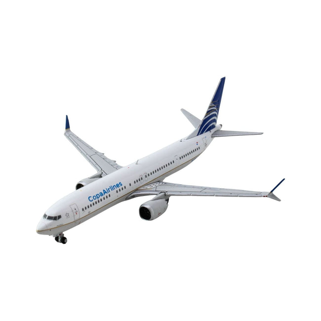 Boeing 737 MAX 9 Commercial Aircraft "Copa Airlines" (HP-9907CMP) White with Blue Tail 1/400 Diecast Model Airplane by GeminiJets-GeminiJets-ModelCars.com