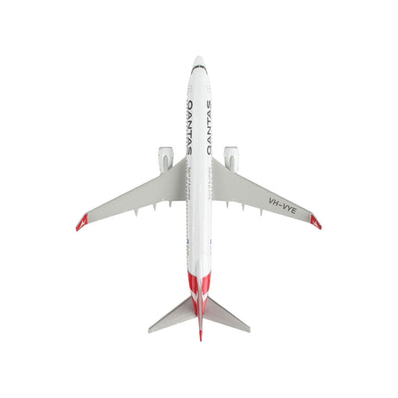 Boeing 737 Next Generation Commercial Aircraft "Qantas Airways - Alice Springs" 1/300 Diecast Model Airplane by Postage Stamp - Postage Stamp - ModelCars.com