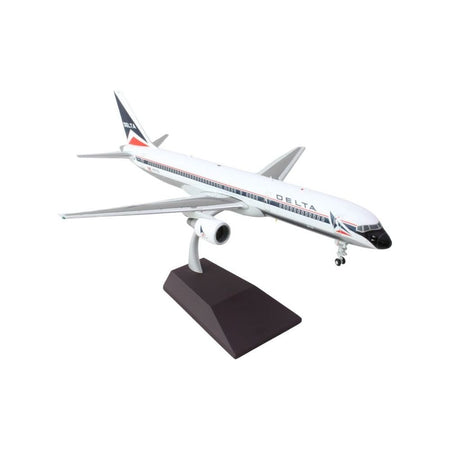 Boeing 757 - 200 Commercial Aircraft "Delta Air Lines" (N607DL) White with Red and Blue Stripes "Gemini 200" Series 1/200 Diecast Model Airplane by GeminiJets - GeminiJets - ModelCars.com