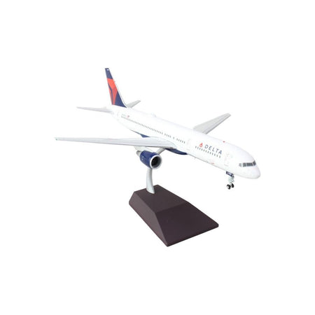 Boeing 757 - 200 Commercial Aircraft "Delta Air Lines" (N683DA) White with Red and Blue Tail "Gemini 200" Series 1/200 Diecast Model Airplane by GeminiJets - GeminiJets - ModelCars.com