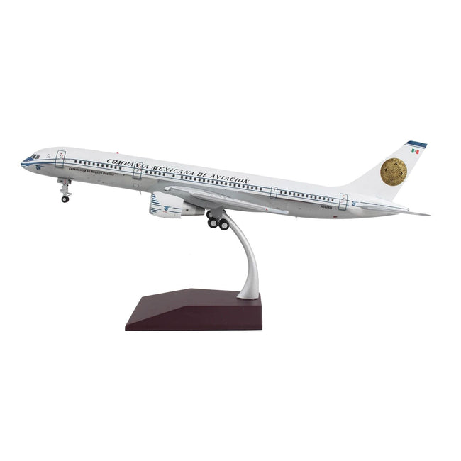 Boeing 757-200 Commercial Aircraft "Mexicana Retro Livery" (N380RM) White with Tail Graphics "Gemini 200" Series 1/200 Diecast Model Airplane by GeminiJets-GeminiJets-ModelCars.com