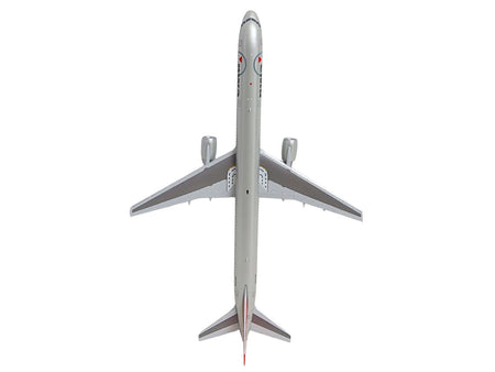 Boeing 757-300 Commercial Aircraft "Northwest Airlines" (N587NW) Silver with Red Tail "Gemini 200" Series 1/200 Diecast Model by GeminiJets-GeminiJets-ModelCars.com