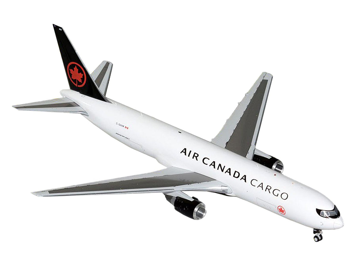 Boeing 767-300F Commercial Aircraft "Air Canada Cargo" (C-GXHM) White with Black Tail "Gemini 200" Series 1/200 Diecast Model Airplane by GeminiJets-GeminiJets-ModelCars.com