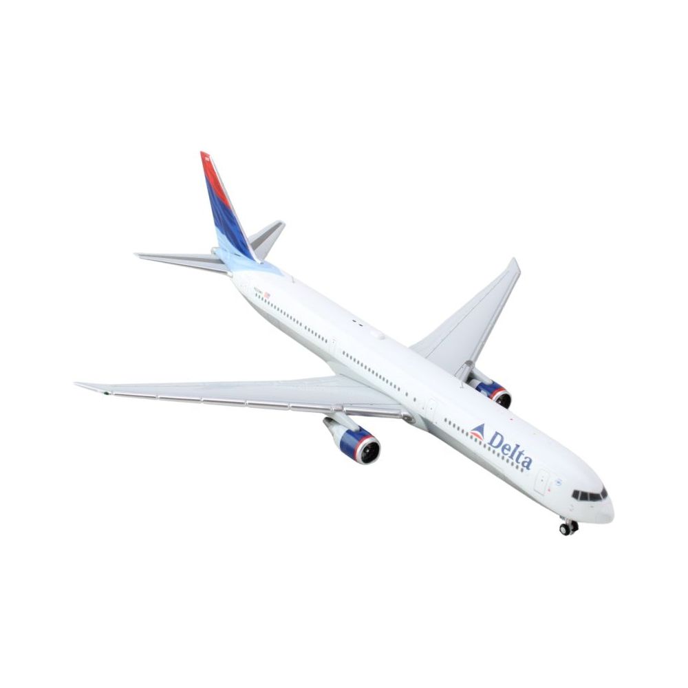 Boeing 767-400ER Commercial Aircraft "Delta Air Lines" (N829MH) White with Red and Blue Tail 1/400 Diecast Model Airplane by GeminiJets-GeminiJets-ModelCars.com