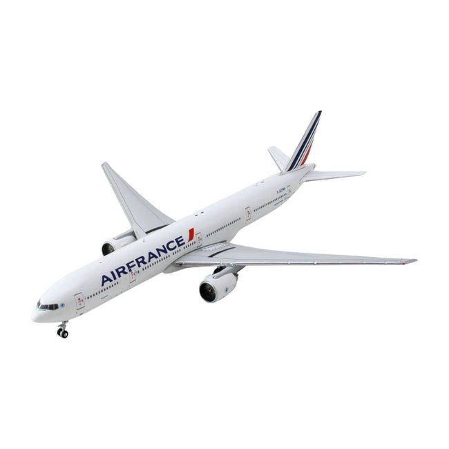 Boeing 777-300ER Commercial Aircraft "Air France" (F-GZNH) White with Striped Tail 1/400 Diecast Model Airplane by GeminiJets-GeminiJets-ModelCars.com
