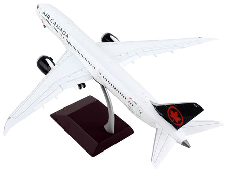 Boeing 787-9 Commercial Aircraft with Flaps Down "Air Canada" White with Black Tail "Gemini 200" Series 1/200 Diecast Model Airplane by GeminiJets-GeminiJets-ModelCars.com