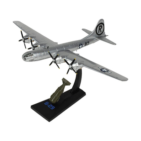 Boeing B - 29 Superfortress Bomber Aircraft U.S. Air Force "Enola Gay" with 1/60 Scale "Little Boy" Bomb Replica 1/144 Diecast Model by Air Force 1 - Air Force 1 - ModelCars.com