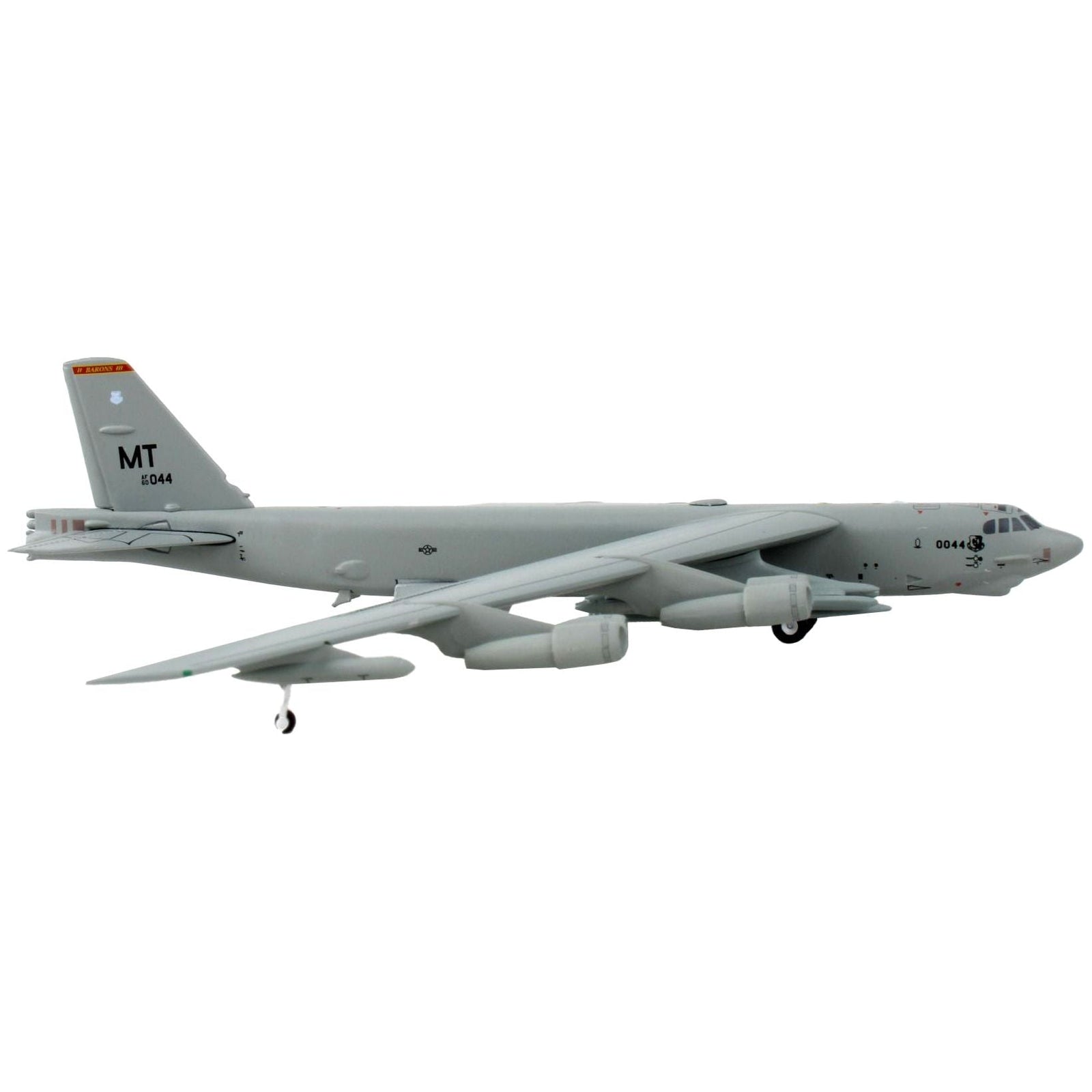 Boeing B - 52H Stratofortress Bomber Aircraft "5th BW 23rd BS Minot Air Force Base" United States Air Force "Gemini Macs" Series 1/400 Diecast Model Airplane by GeminiJets - GeminiJets - ModelCars.com