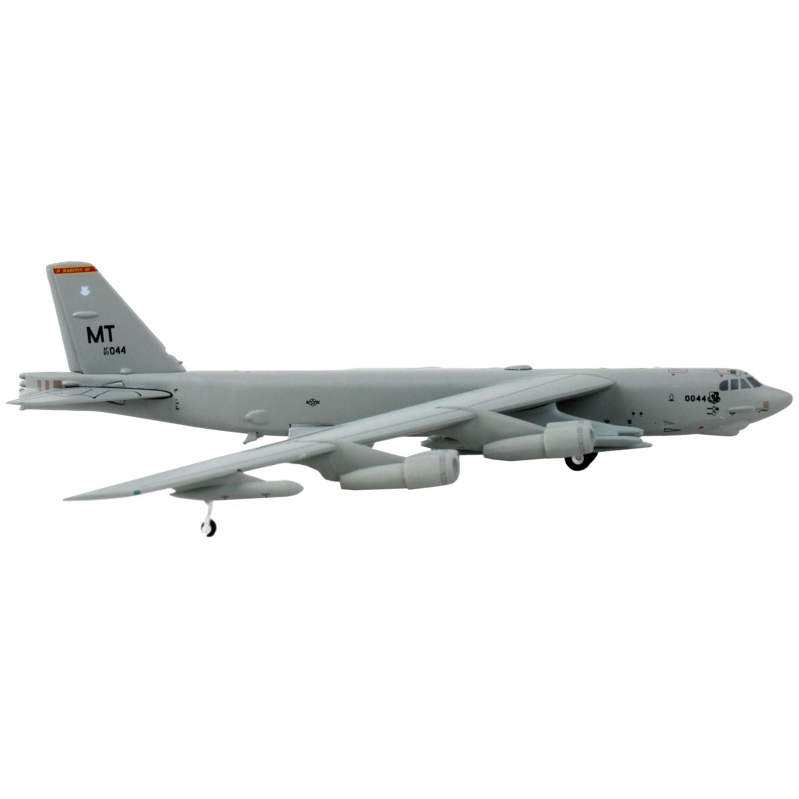Boeing B - 52H Stratofortress Bomber Aircraft "5th BW 23rd BS Minot Air Force Base" United States Air Force "Gemini Macs" Series 1/400 Diecast Model Airplane by GeminiJets - GeminiJets - ModelCars.com