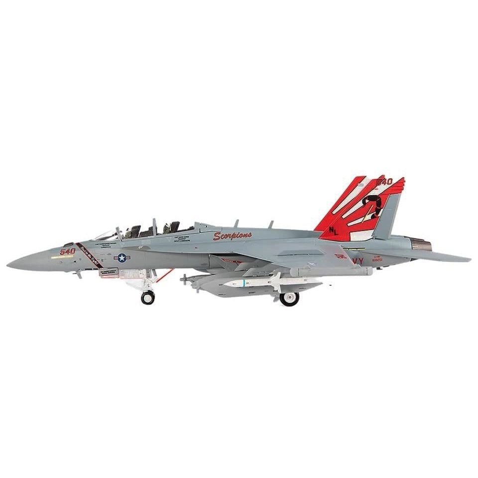 Boeing EA - 18G Growler Aircraft "VAQ - 132 Scorpions" United States Navy 1/72 Diecast Model by JC Wings - JC Wings - ModelCars.com