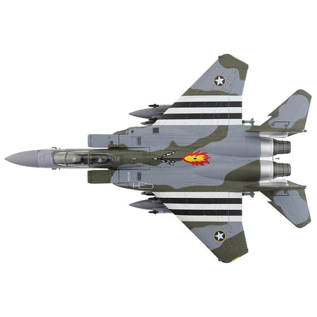 Boeing F-15E Strike Eagle Fighter Aircraft "88-1702 Spirit of Goldsboro 334th FS 4th FW" (2024) United States Air Force "Air Power Series" 1/72 Diecast Model by Hobby Master-Hobby Master-ModelCars.com