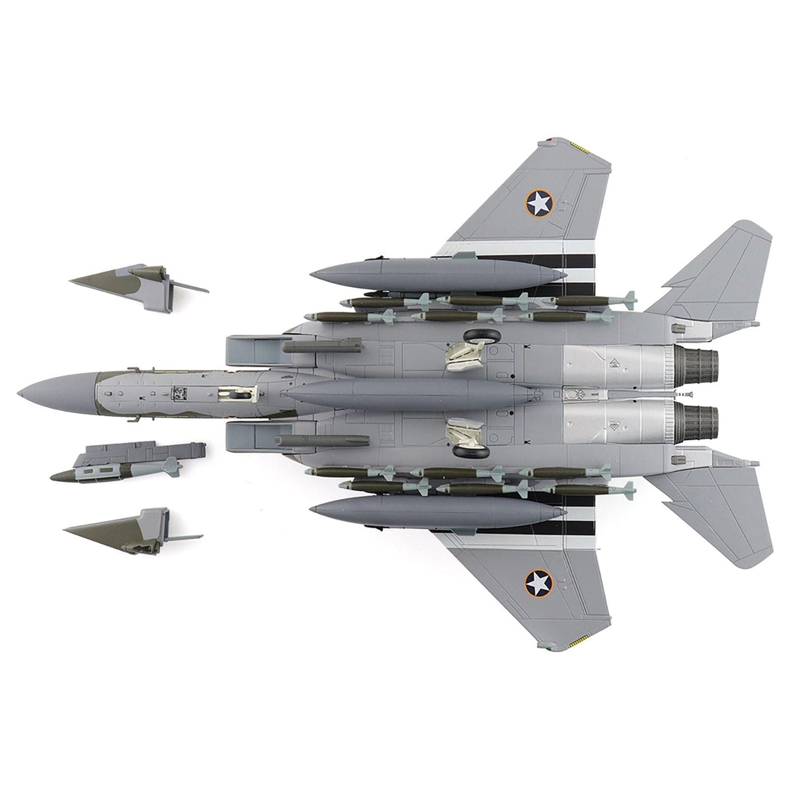 Boeing F - 15E Strike Eagle Fighter Aircraft "88 - 1702 Spirit of Goldsboro 334th FS 4th FW" (2024) United States Air Force "Air Power Series" 1/72 Diecast Model by Hobby Master - Hobby Master - ModelCars.com
