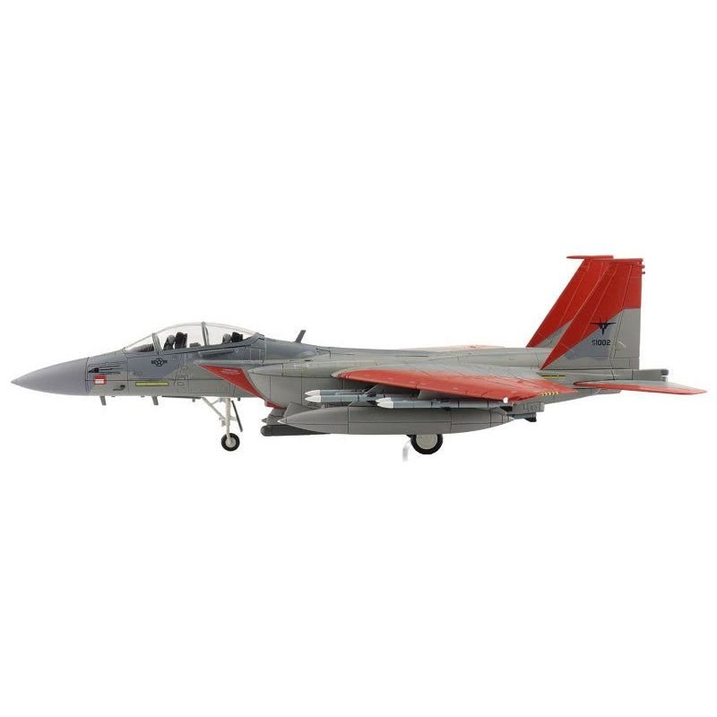 Boeing F-15SA (Saudi Advanced) Eagle Fighter Aircraft "12-1002 USAF Test Markings" (2018) Saudi Royal Air Force "Air Power Series" 1/72 Diecast Model by Hobby Master-Hobby Master-ModelCars.com