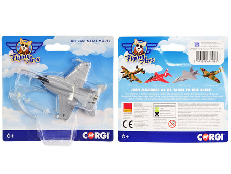 Boeing F/A-18 Super Hornet Fighter Aircraft "USAF" "Flying Aces" Series Diecast Model by Corgi-Corgi-ModelCars.com
