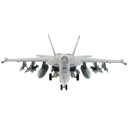 Boeing F/A-18E Super Hornet Fighter Aircraft "168910 Golden Warriors VFA-87 Operation Inherent Resolve" (2017) United States Navy "Air Power Series" 1/72 Diecast Model by Hobby Master-Hobby Master-ModelCars.com