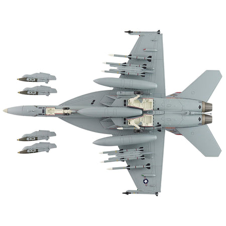 Boeing F/A-18E Super Hornet Fighter Aircraft "168910 Golden Warriors VFA-87 Operation Inherent Resolve" (2017) United States Navy "Air Power Series" 1/72 Diecast Model by Hobby Master-Hobby Master-ModelCars.com