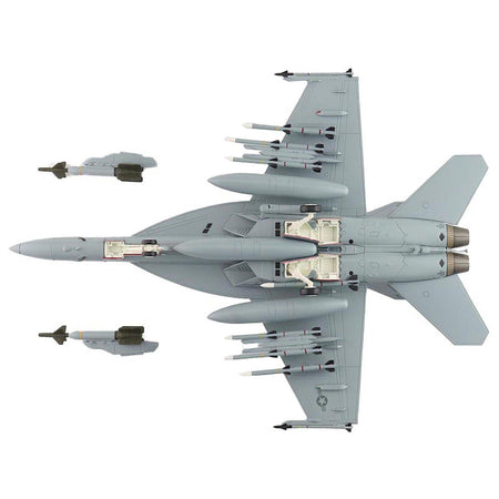 Boeing F/A - 18E Super Hornet Fighter Aircraft "Dagger" United States Navy "Air Power Series" 1/72 Diecast Model by Hobby Master - Hobby Master - ModelCars.com