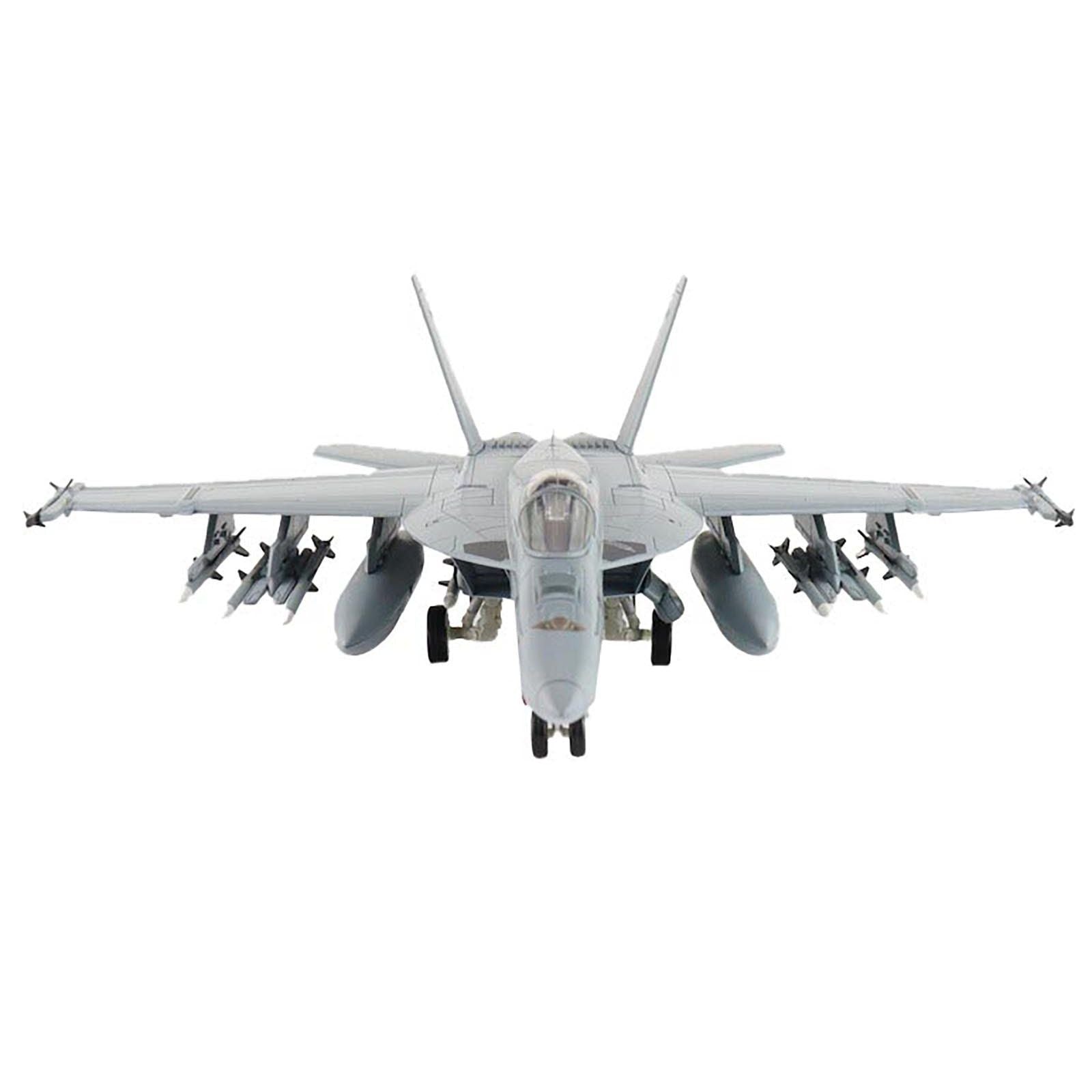Boeing F/A - 18E Super Hornet Fighter Aircraft "Dagger" United States Navy "Air Power Series" 1/72 Diecast Model by Hobby Master - Hobby Master - ModelCars.com