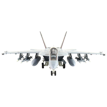 Boeing F/A - 18E Super Hornet Fighter Aircraft "VFA - 31 'Tomcatters' Mediterranean Sea" (2011) "Air Power Series" 1/72 Diecast Model by Hobby Master - Hobby Master - ModelCars.com