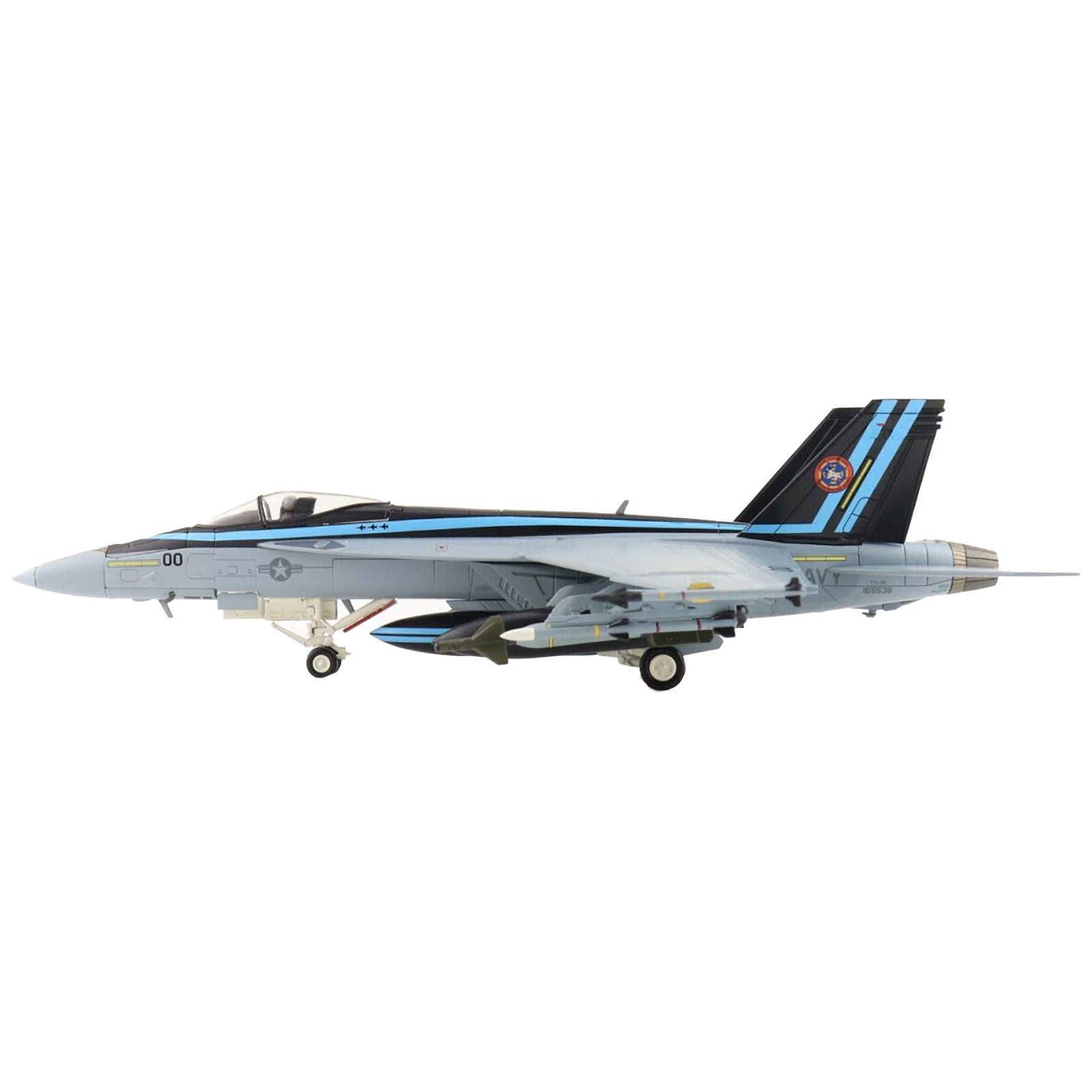 Boeing F/A - 18E Super Hornet Fighting Aircraft "Top Gun NAS Fallon" (2020) United States Navy "Air Power Series" 1/72 Diecast Model by Hobby Master - Hobby Master - ModelCars.com