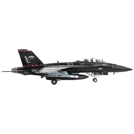 Boeing F/A - 18F Super Hornet Fighter Aircraft "Vandy I VX - 9" (2023) United States Navy (Full Weapon Load) "Air Power Series" 1/72 Diecast Model by Hobby Master - Hobby Master - ModelCars.com