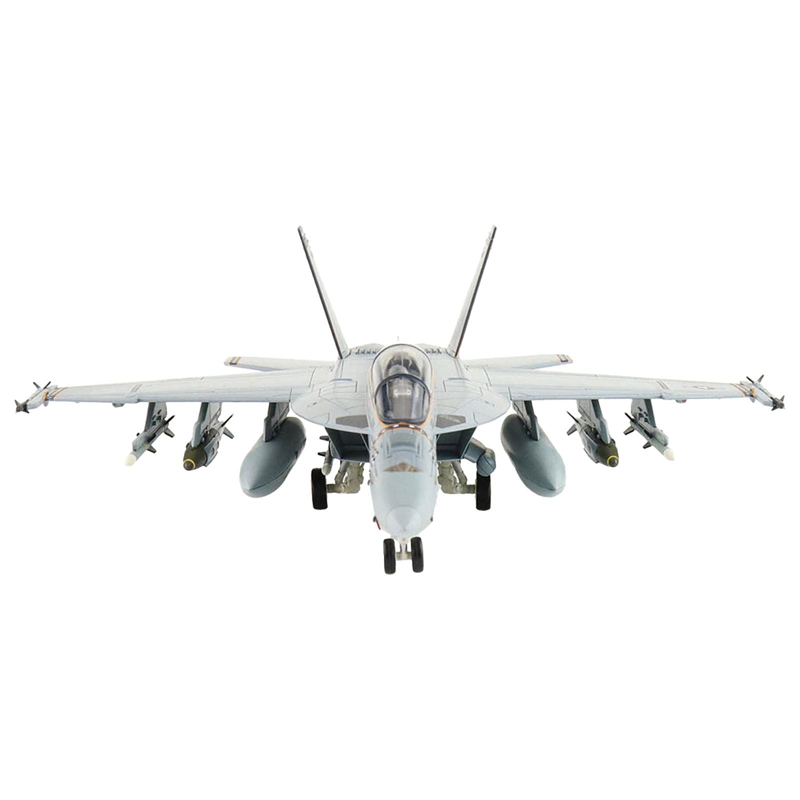 Boeing F/A - 18F Super Hornet Fighter Aircraft "VFA - 122 Flying Eagles" (2022) United States Navy "Air Power Series" 1/72 Diecast Model by Hobby Master - Hobby Master - ModelCars.com