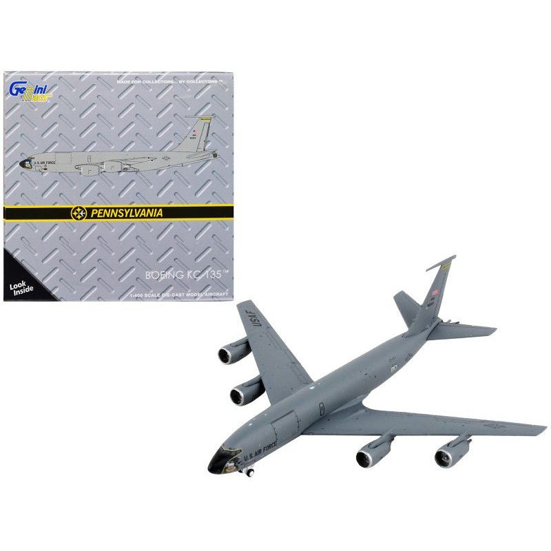 Boeing KC-135T Stratotanker Tanker Aircraft "Pittsburgh IAP Pennsylvania Air National Guard" United States Air Force "Gemini Macs" Series 1/400 Diecast Model Airplane by GeminiJets-GeminiJets-ModelCars.com