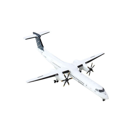 Bombardier Q400 Commercial Aircraft "Porter Airlines" (C - GKQC) White with Dark Blue Tail 1/400 Diecast Model Airplane by GeminiJets - GeminiJets - ModelCars.com