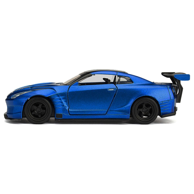 Brian's 2009 Nissan GTR R35 Blue Ben Sopra "Fast & Furious" Movie 1/32 Diecast Model Car by Jada-Jada-ModelCars.com