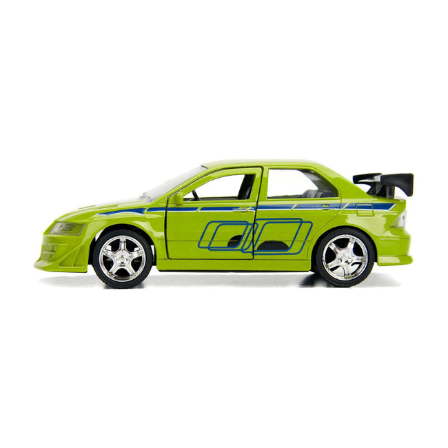 Brian's Mitsubishi Lancer Evolution VII Green "Fast & Furious" Movie 1/32 Diecast Model Car by Jada - Jada - ModelCars.com
