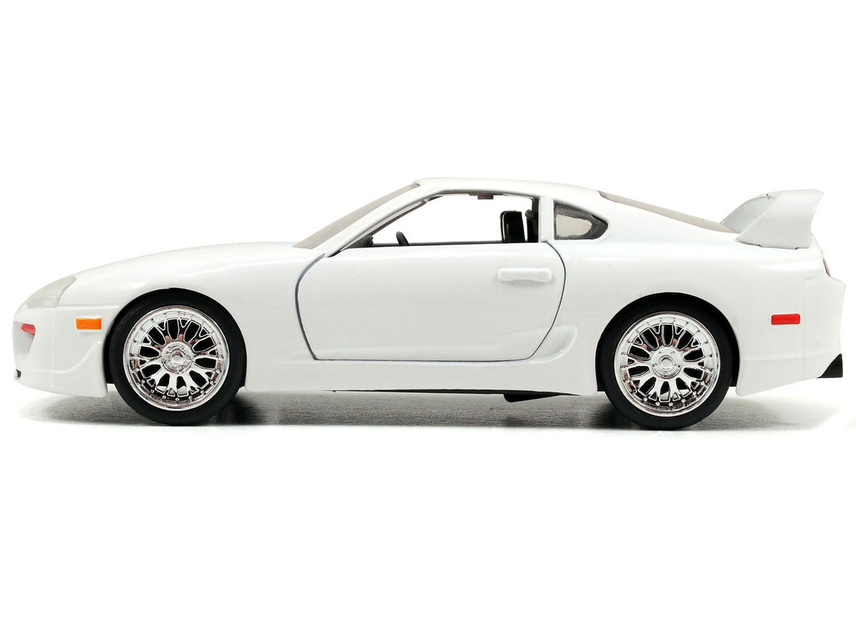 Brian's Toyota Supra White "Fast & Furious 7" (2015) Movie 1/32 Diecast Model Car by Jada-Jada-ModelCars.com