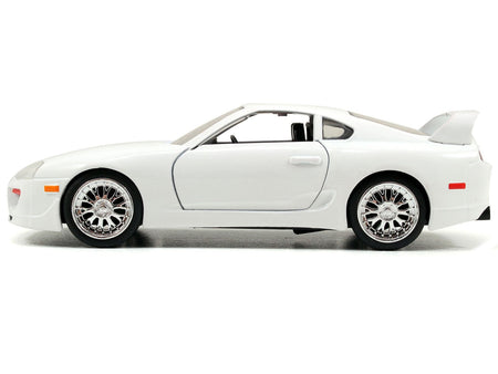 Brian's Toyota Supra White "Fast & Furious 7" (2015) Movie 1/32 Diecast Model Car by Jada-Jada-ModelCars.com