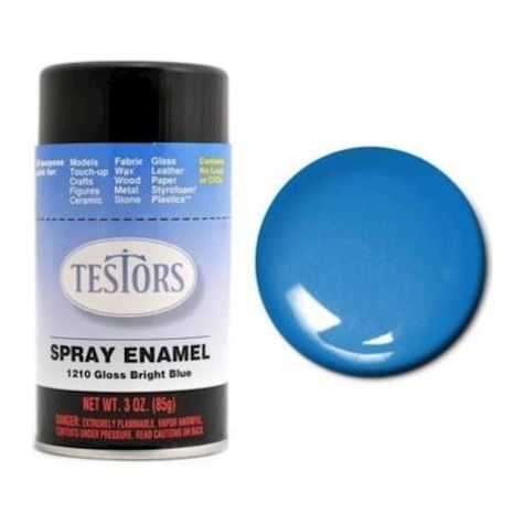 BRIGHT BLUE SPRAY - Testors - ModelCars.com