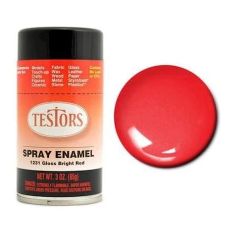 BRIGHT RED SPRAY - Testors - ModelCars.com