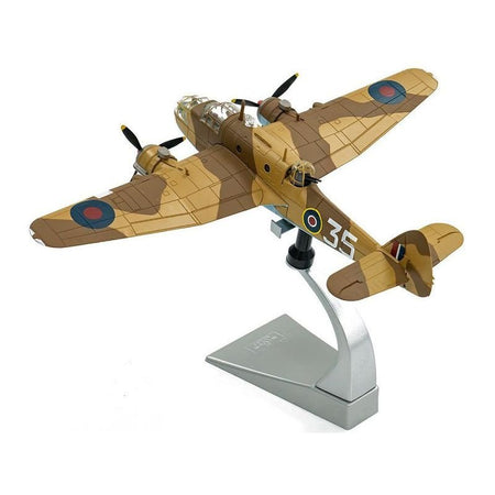Bristol Beaufort MkIa Bomber Aircraft "EK979 Middle East Check and Conversion Unit" (1944) British Royal Air Force "The Aviation Archive" Series 1/72 Diecast Model by Corgi-Corgi-ModelCars.com