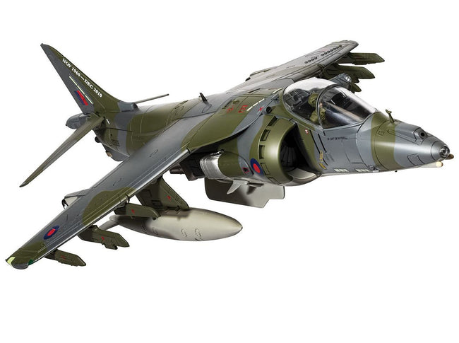 British Aerospace Harrier GR9A Aircraft "ZG506/P77 Ninja 1 RAF Cottesmore Final Flight Retirement Scheme" (2010) Royal Air Force "The Aviation Archive" Series 1/48 Diecast Model by Corgi-Corgi-ModelCars.com