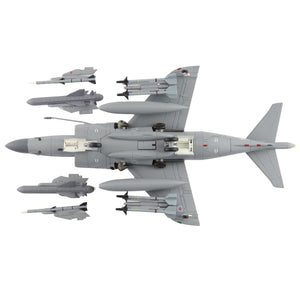 British Aerospace Sea Harrier FA.2 Aircraft with Sea Eagle Missiles "ZH796" (2018) British Royal Navy "Air Power Series" 1/72 Diecast Model by Hobby Master