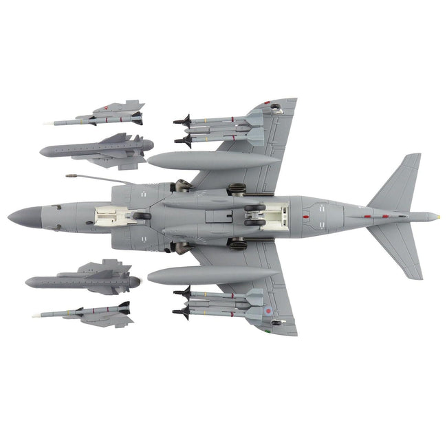 British Aerospace Sea Harrier FA.2 Aircraft with Sea Eagle Missiles "ZH796" (2018) British Royal Navy "Air Power Series" 1/72 Diecast Model by Hobby Master-Hobby Master-ModelCars.com