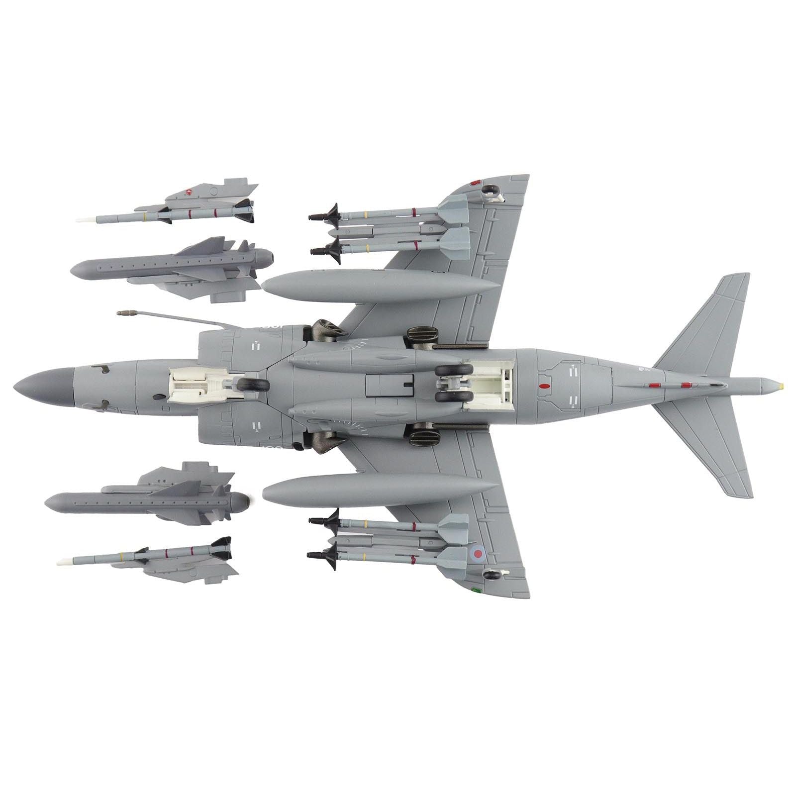 British Aerospace Sea Harrier FA.2 Aircraft with Sea Eagle Missiles "ZH796" (2018) British Royal Navy "Air Power Series" 1/72 Diecast Model by Hobby Master - Hobby Master - ModelCars.com
