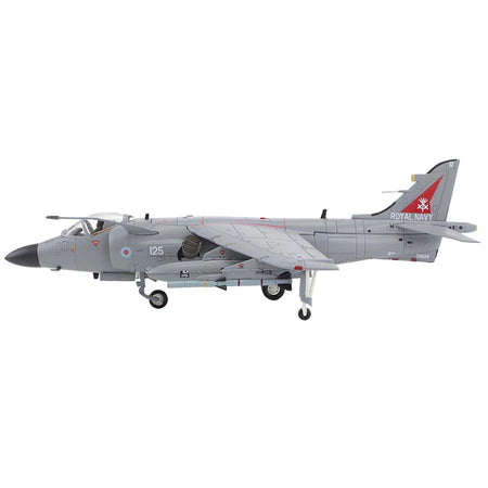 British Aerospace Sea Harrier FA.2 Aircraft with Sea Eagle Missiles "ZH804 Fairford" (2002) British Royal Navy "Air Power Series" 1/72 Diecast Model by Hobby Master-Hobby Master-ModelCars.com