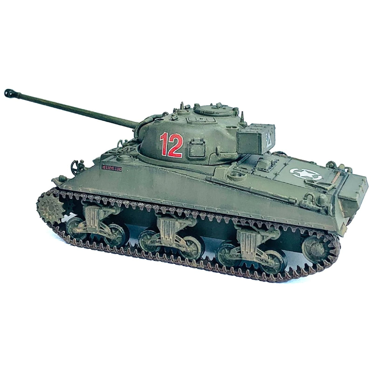 British Sherman Firefly Vc Tank 12 "3 Troop A Sqd. Northamptonshire Yeomanry France" (1944) "NEO Dragon Armor" Series 1/72 Plastic Model by Dragon Models - Dragon Models - ModelCars.com