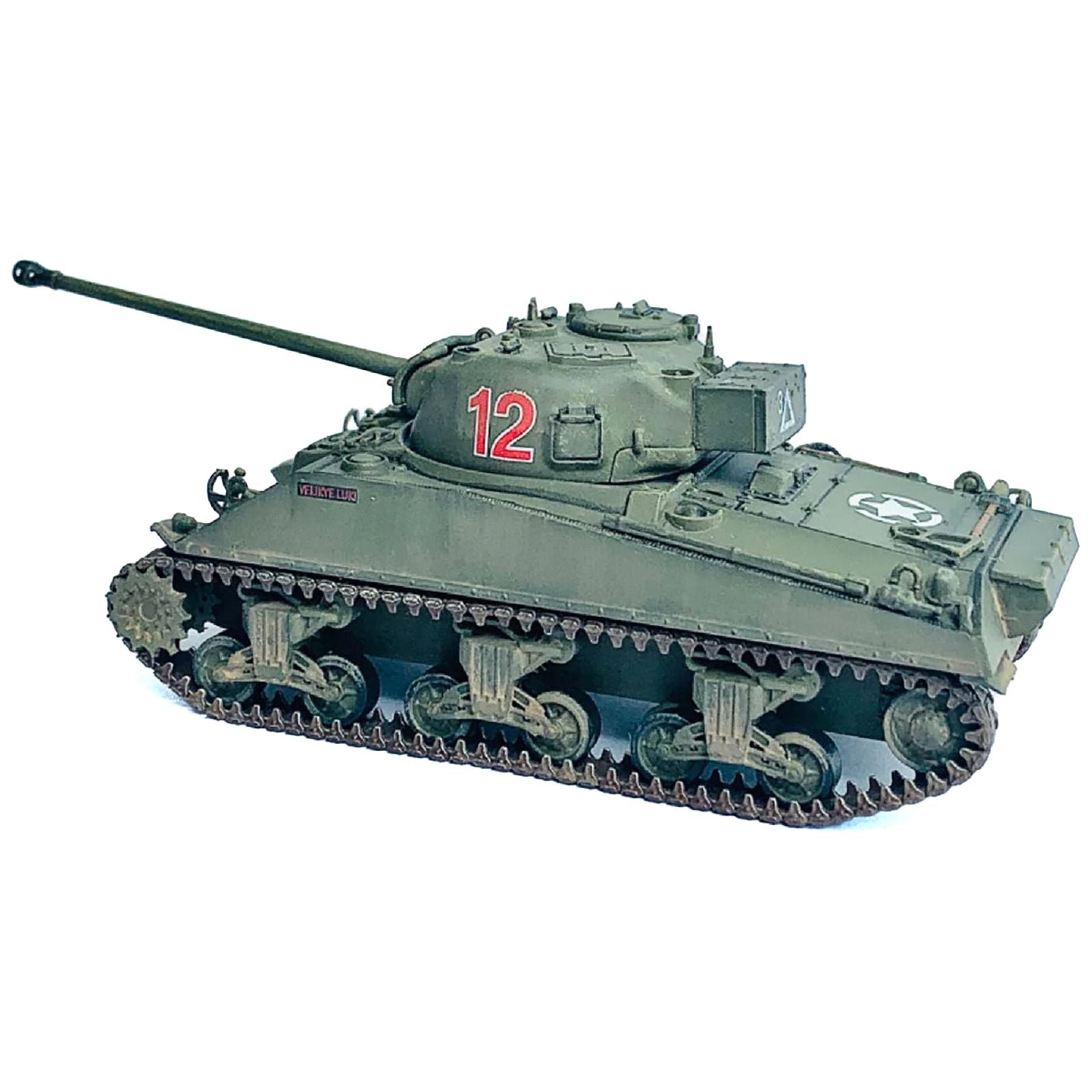 British Sherman Firefly Vc Tank 12 "3 Troop A Sqd. Northamptonshire Yeomanry France" (1944) "NEO Dragon Armor" Series 1/72 Plastic Model by Dragon Models - Dragon Models - ModelCars.com