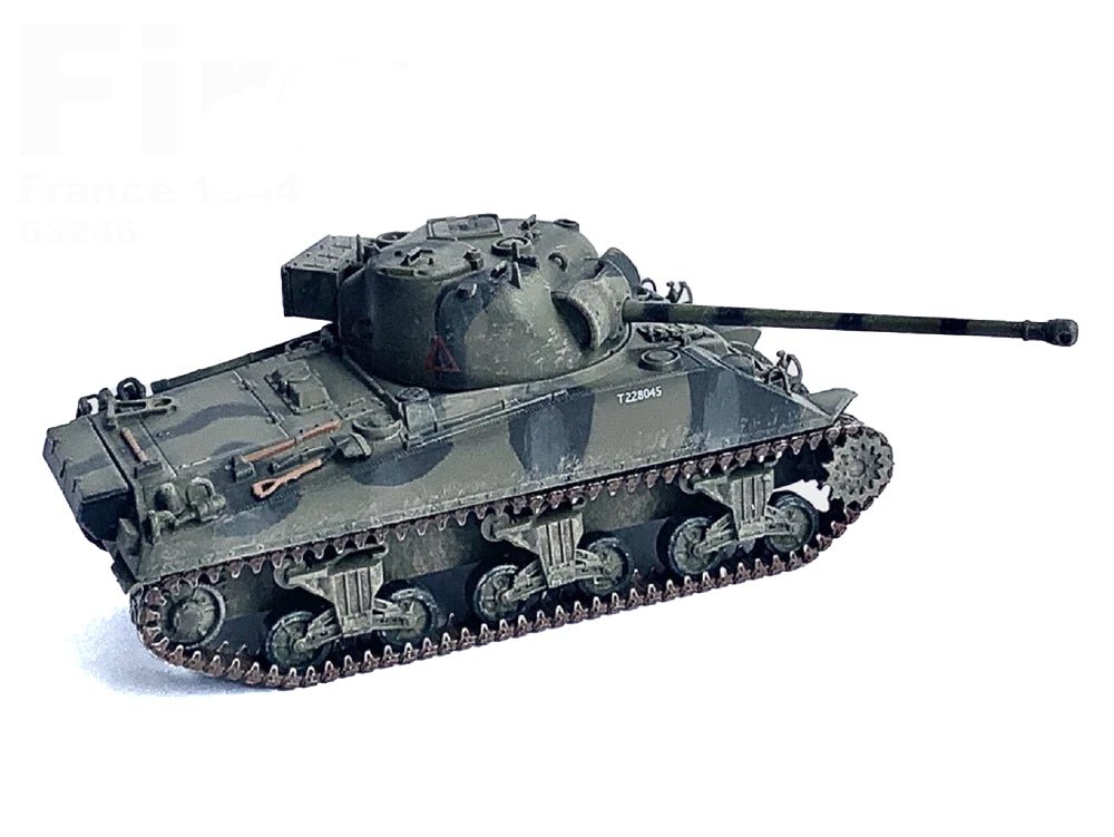 British Sherman Firefly VC Tank "4th/7th Royal Dragoon Guard 8th Armoured Brigade France" (1944) "NEO Dragon Armor" Series 1/72 Plastic Model by Dragon Models-Dragon Models-ModelCars.com