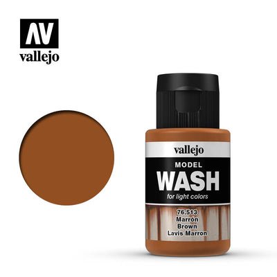 BROWN WASH - Vallejo - ModelCars.com