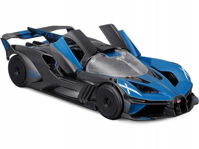 Bugatti Bolide Blue and Black Metallic "Special Edition" Series 1/24 Diecast Model Car by Maisto-Maisto-ModelCars.com