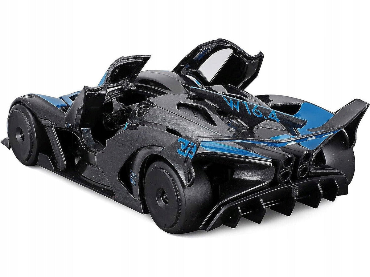 Bugatti Bolide Blue and Black Metallic "Special Edition" Series 1/24 Diecast Model Car by Maisto-Maisto-ModelCars.com