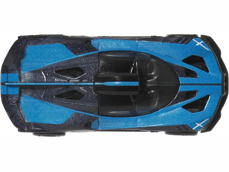 Bugatti Bolide Blue and Dark Blue Metallic "Euro Speed" Series Diecast Model Car by Hot Wheels-Hotwheels-ModelCars.com