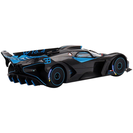 Bugatti Bolide Presentation Version Blue and Black 1/18 Model Car by Top Speed - Top Speed - ModelCars.com